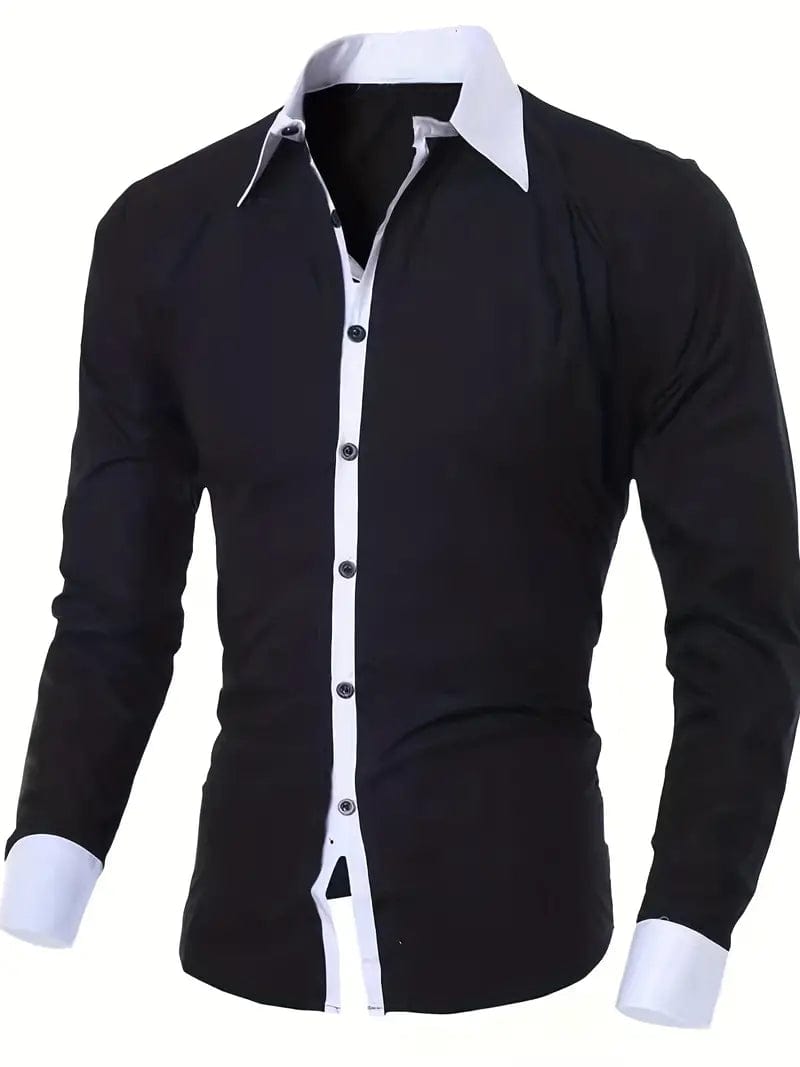 ceehuteey Men's Regular Fit Business Shirts