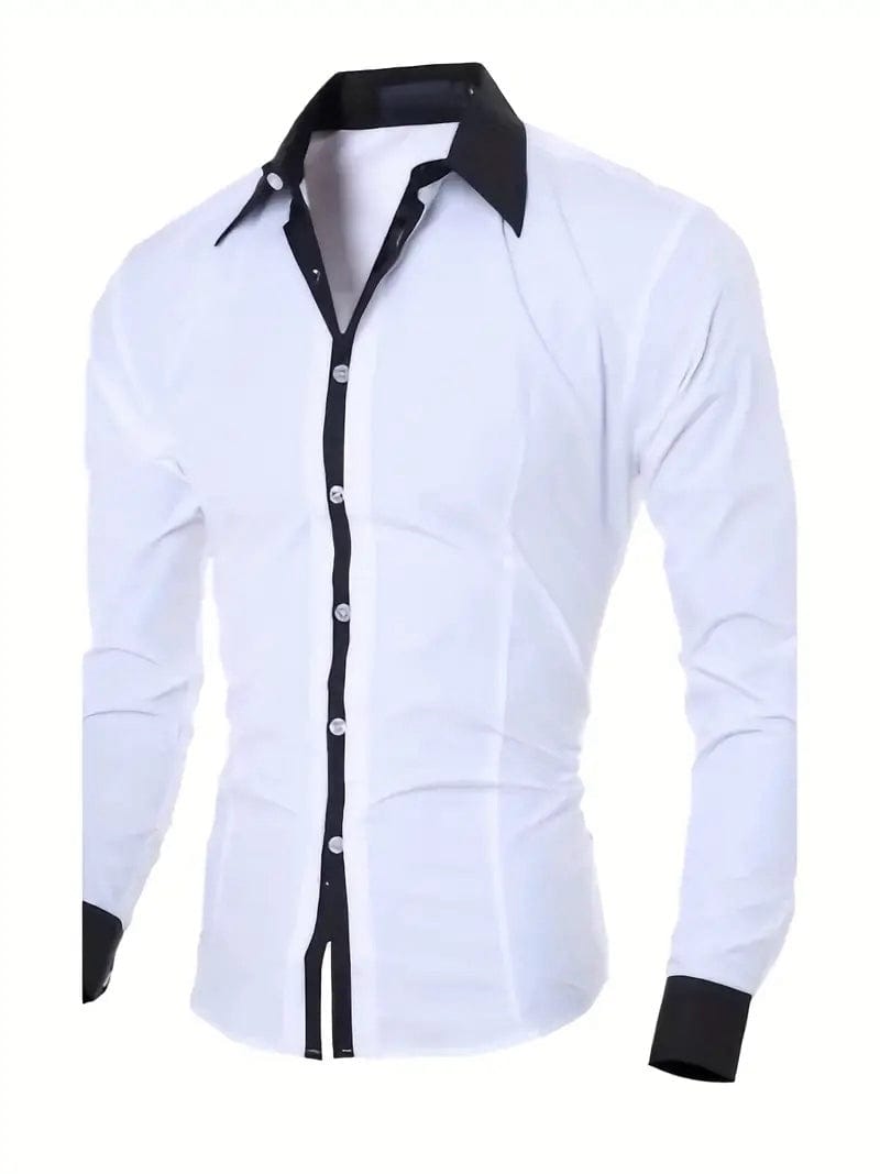 ceehuteey Men's Regular Fit Business Shirts